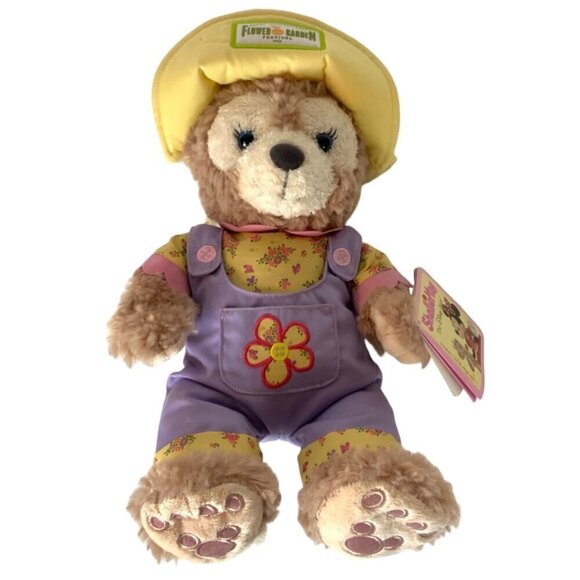 Disney Parks ShellieMay Bear Plush 2016 Epcot Flower & Garden Festival 15 inch - Picture 5 of 13